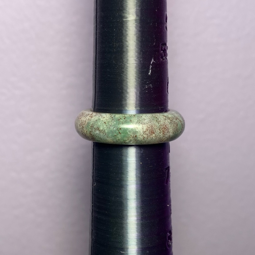 FANCY JASPER SOLID BAND RING - Picture 6 of 8